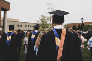 University graduates celebrating