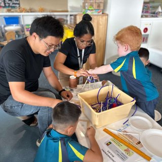 Australian International School Singapore (AIS) Photo of Parents and Students