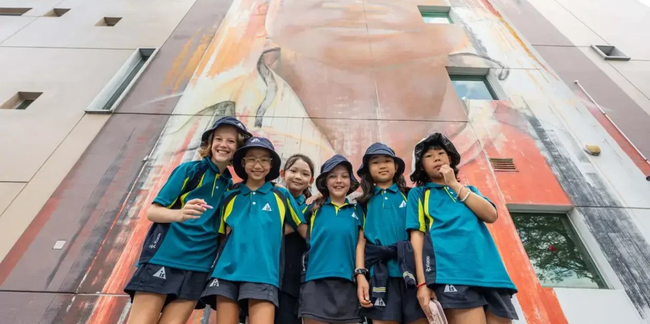 Australian international School Singapore students