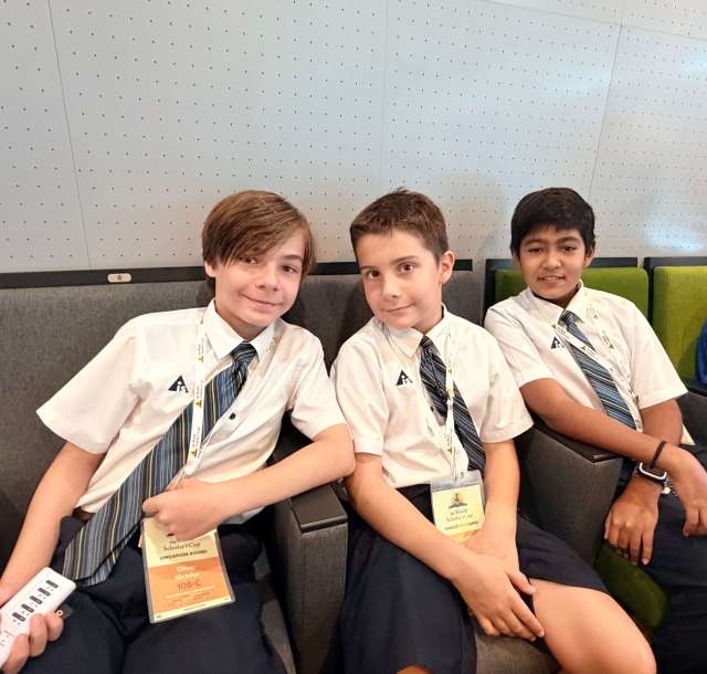 AIS Students representing AIS at the World Scholar’s Cup 2026 