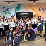 AIS students participating in the World Scholar’s Cup 2026 event
